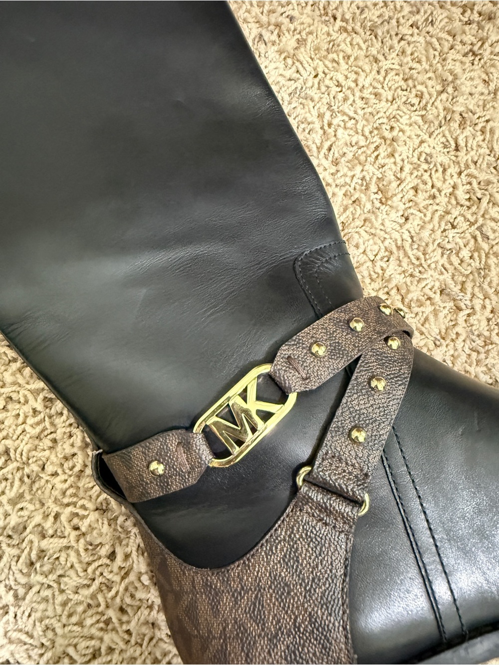 Michael Kors Kincaid Leather Riding Boot - W8 - Picture 10 of 11